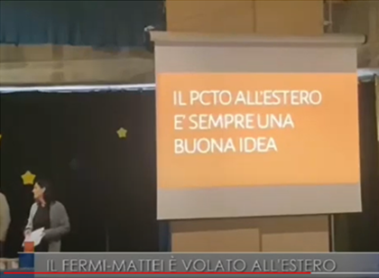 PCTO all'estero, 4 settimane con la scuola ISIS Fermi Mattei